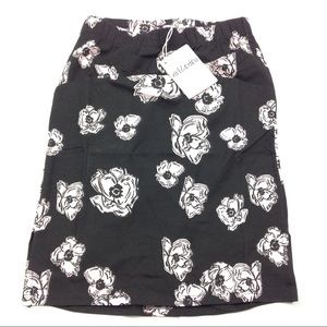 New Art&Eden Floral Chloe Skirt 10 Pink Poppies